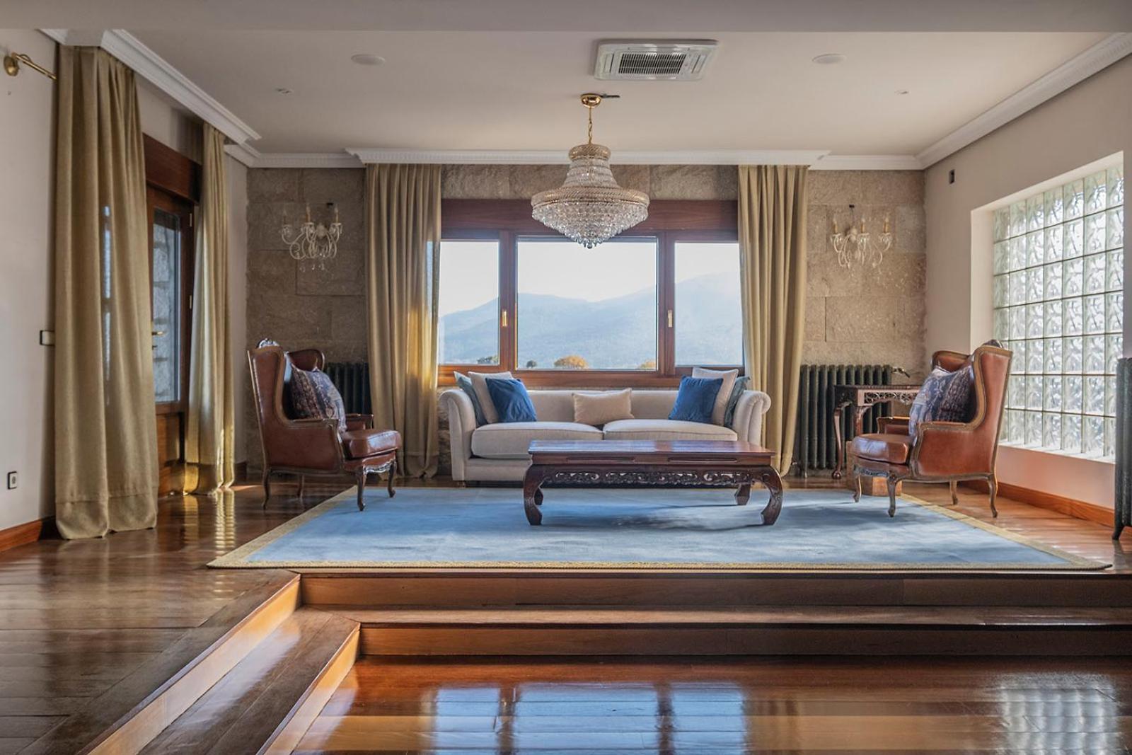 Mansion Con Jacuzzi A 40 Grados, Gran Piscina Y Padel Villa El Tiemblo Exteriör bild