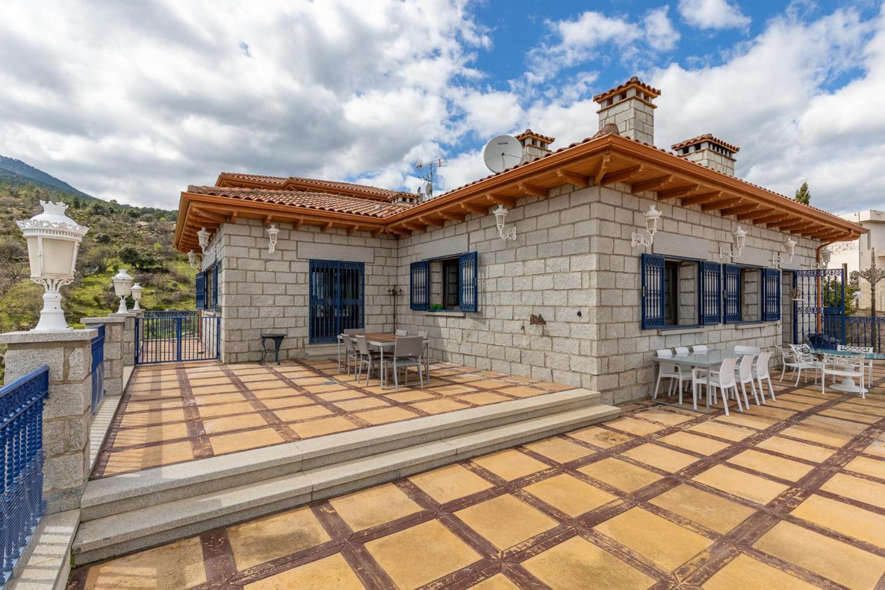 Mansion Con Jacuzzi A 40 Grados, Gran Piscina Y Padel Villa El Tiemblo Exteriör bild